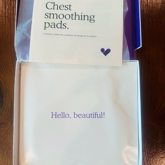 Chest Wrinkle Pads Anti-Wrinkle Silicone Patches Skin Firming & Smoothing 3pads - Picture 5 of 7